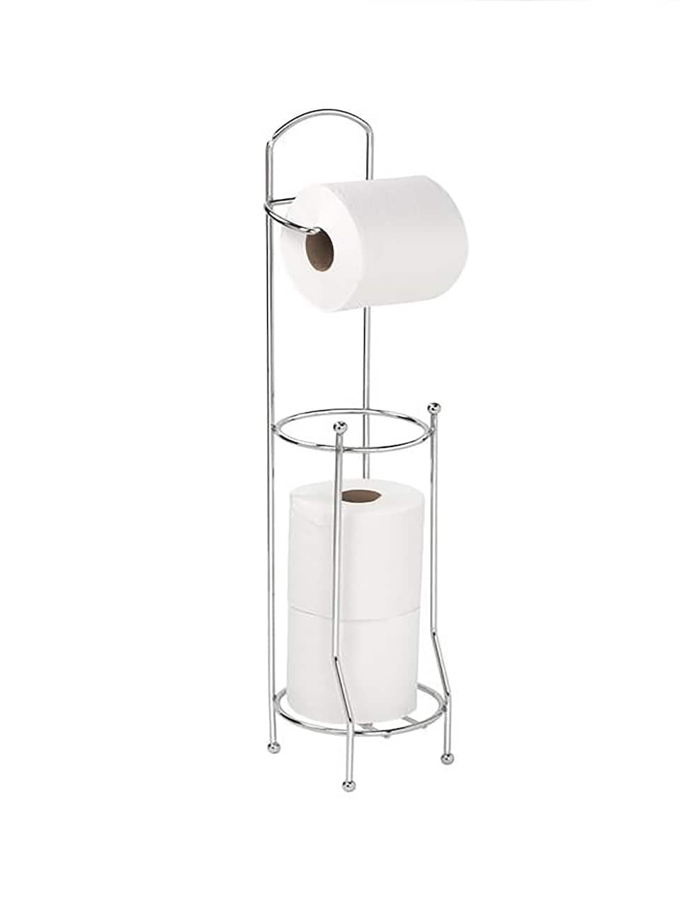 Bath Bliss Chrome Toilet Paper Holder & Dispenser